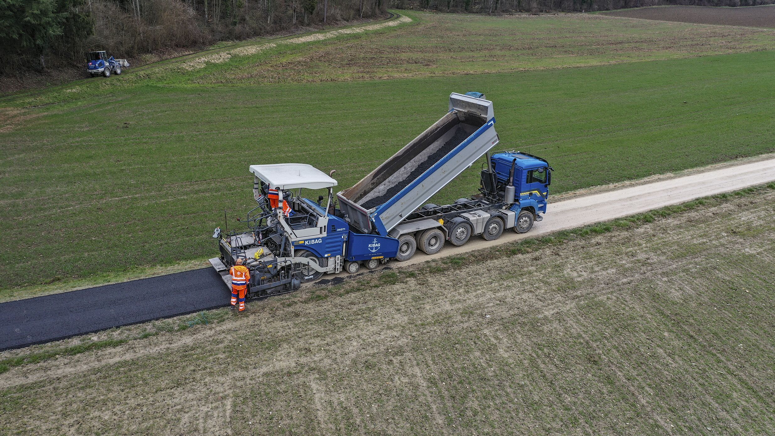 Kibag strassenkoffer veloweg 3
