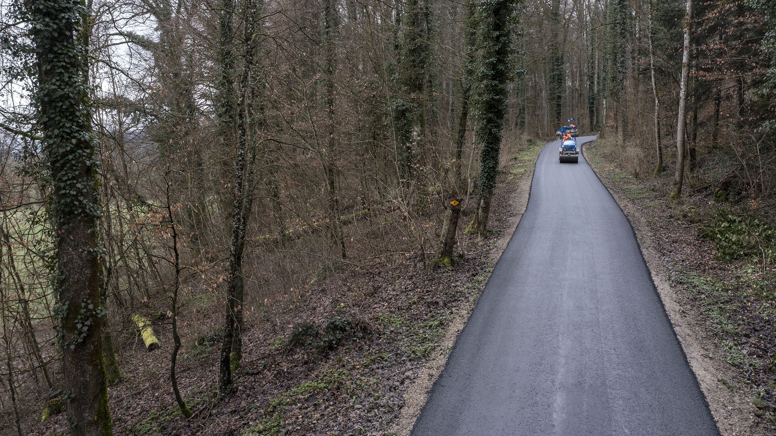 Kibag strassenkoffer veloweg