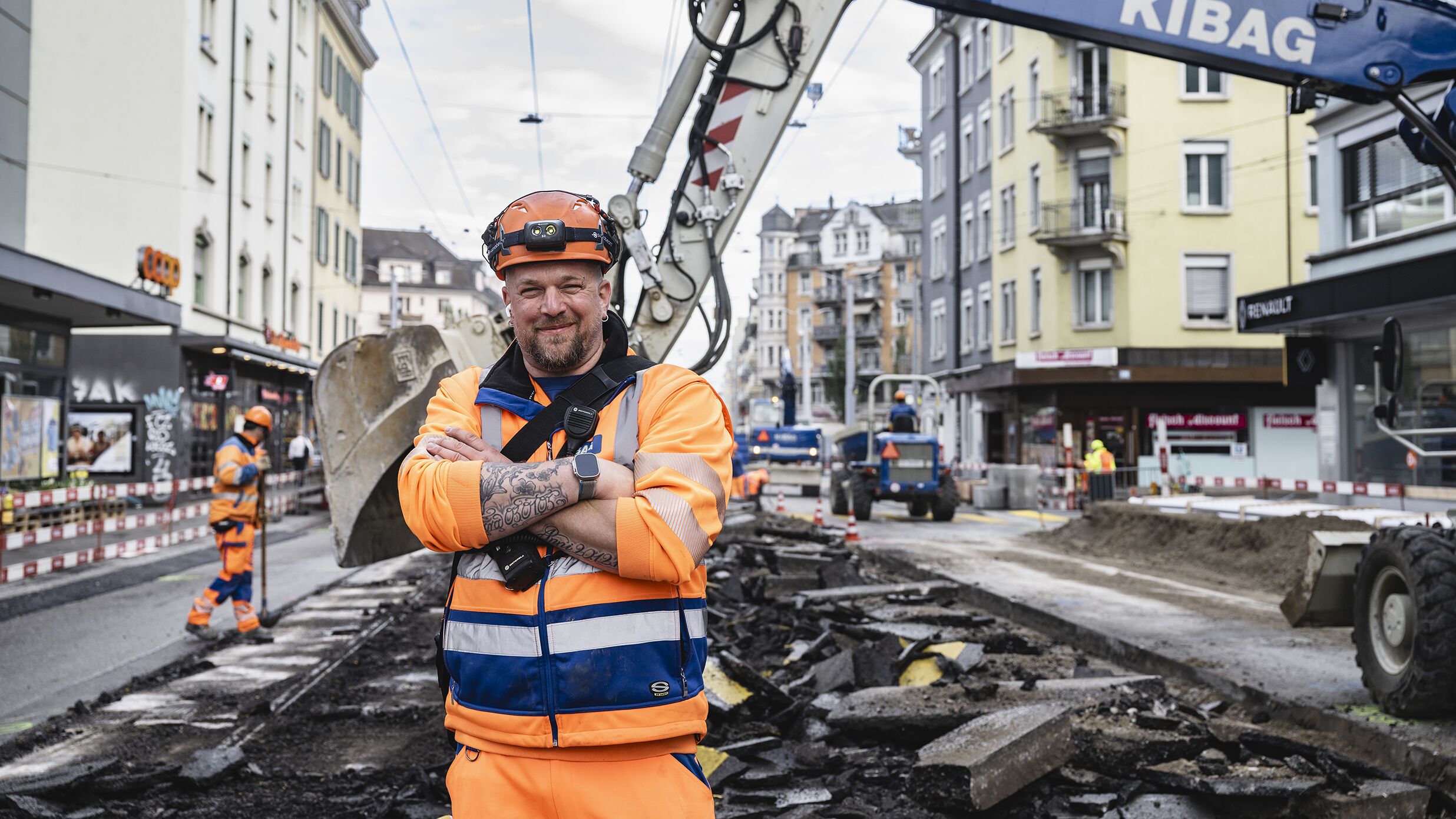 Kibag gleisschlag vbz 2