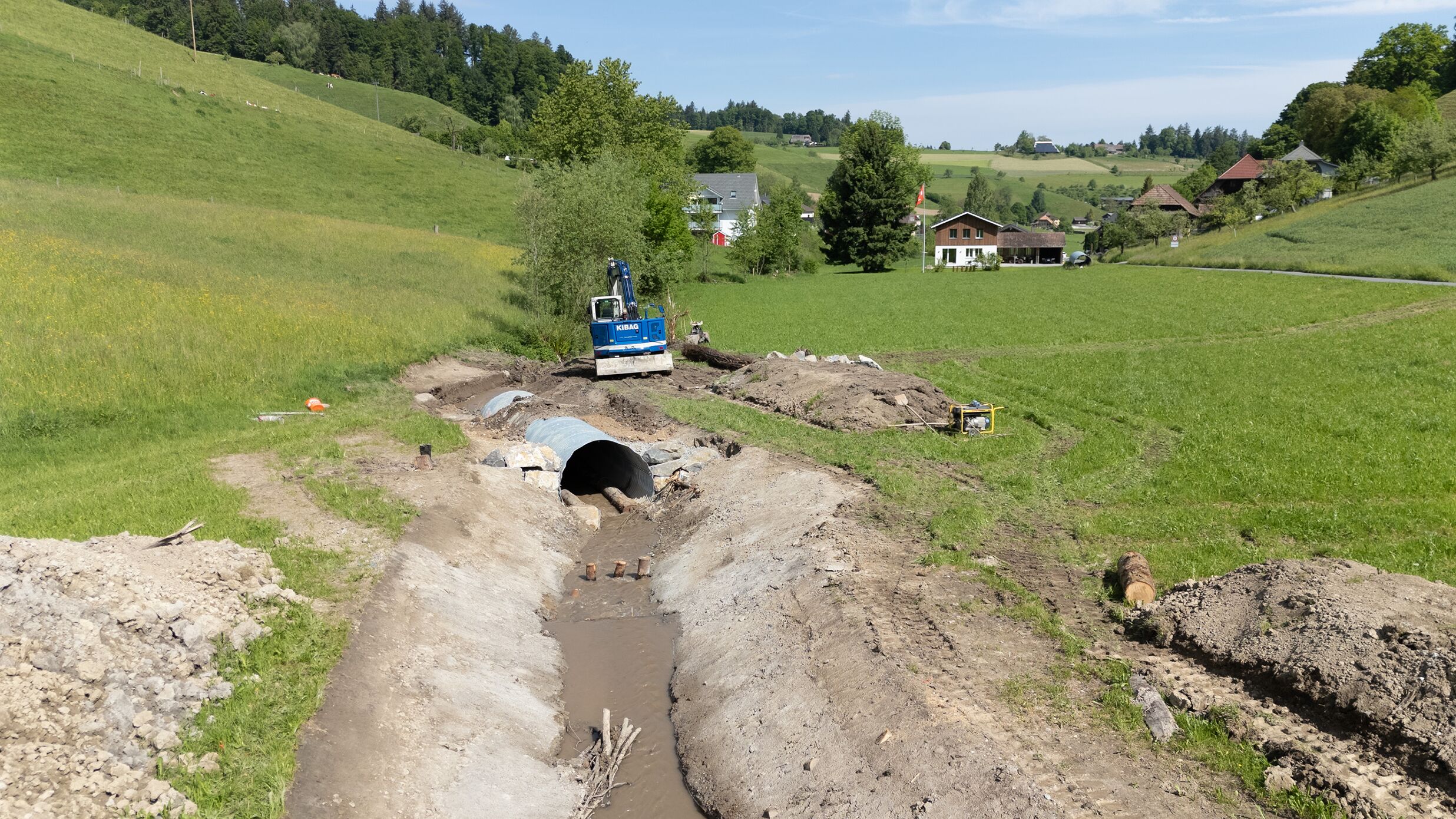 KIBAG bauen Rohrbachgraben Renaturierung 3