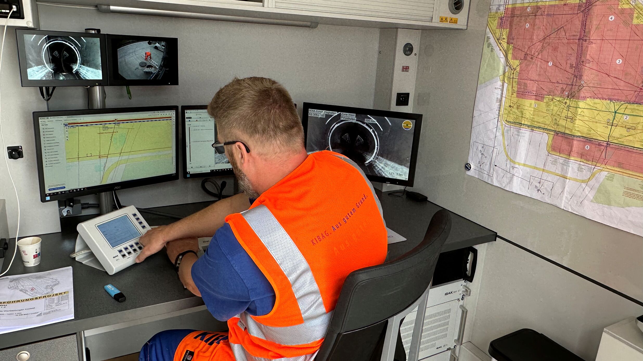 KIBAG entwaesserungstechnologie inspektion