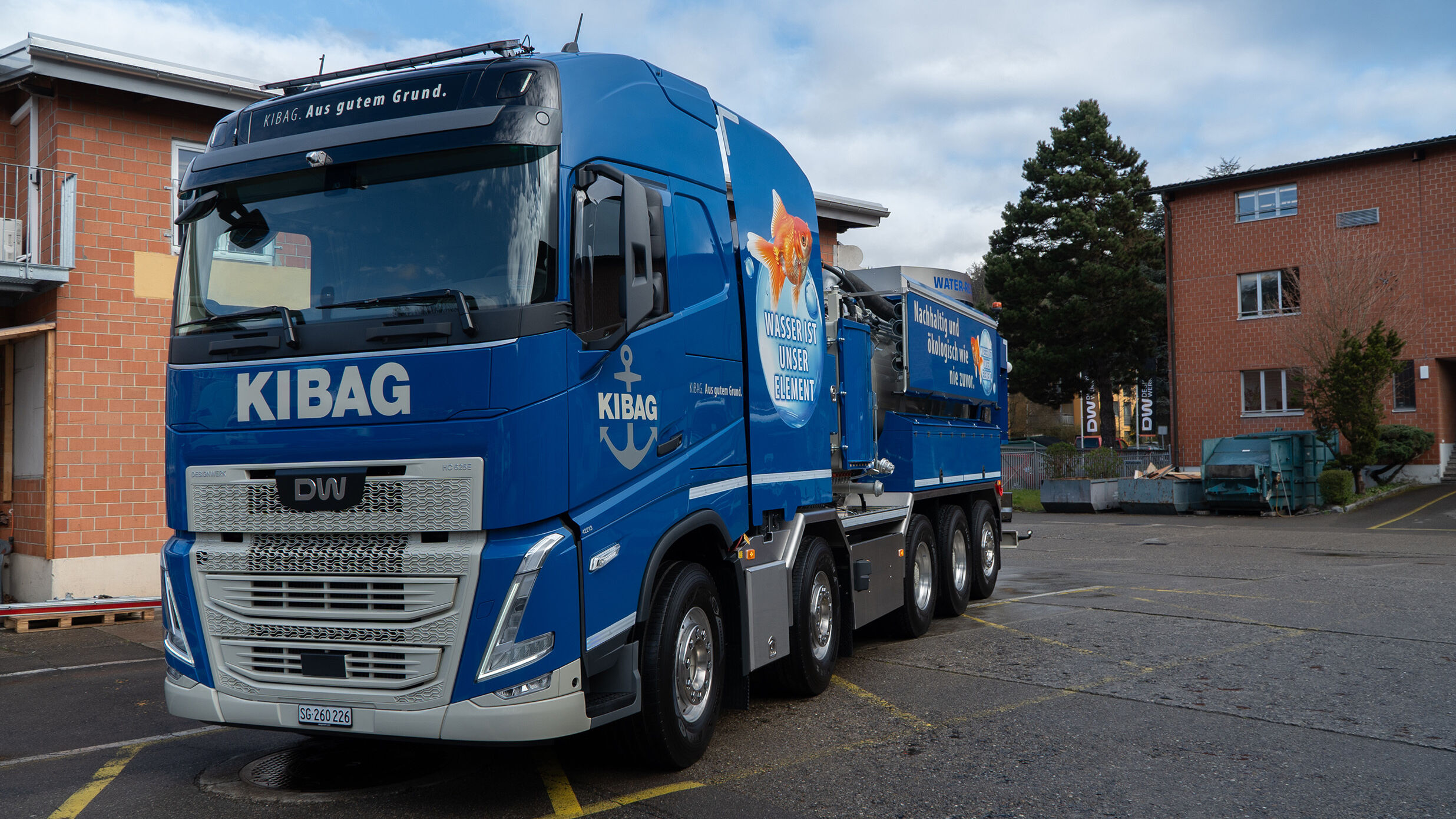 E Kanalreiniger KIBAG Kanalspueler