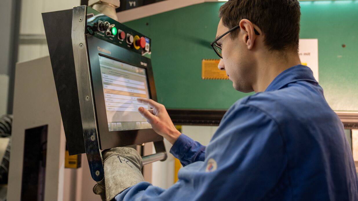 KIBAG Anlage Apparatebauer tippen Lehrstelle