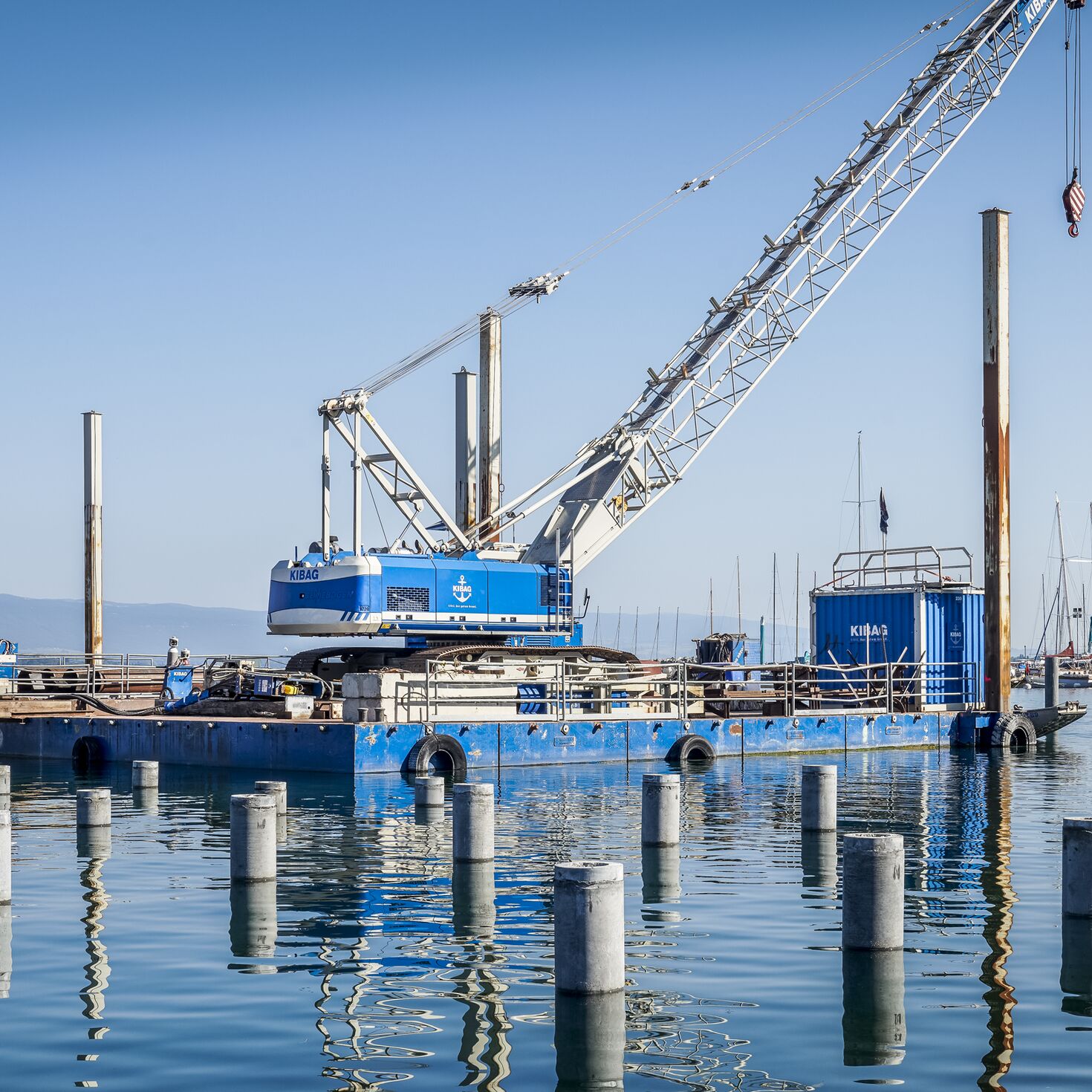 KIBAG Wasser Speztiefbau Bauleistungen Registerkarte