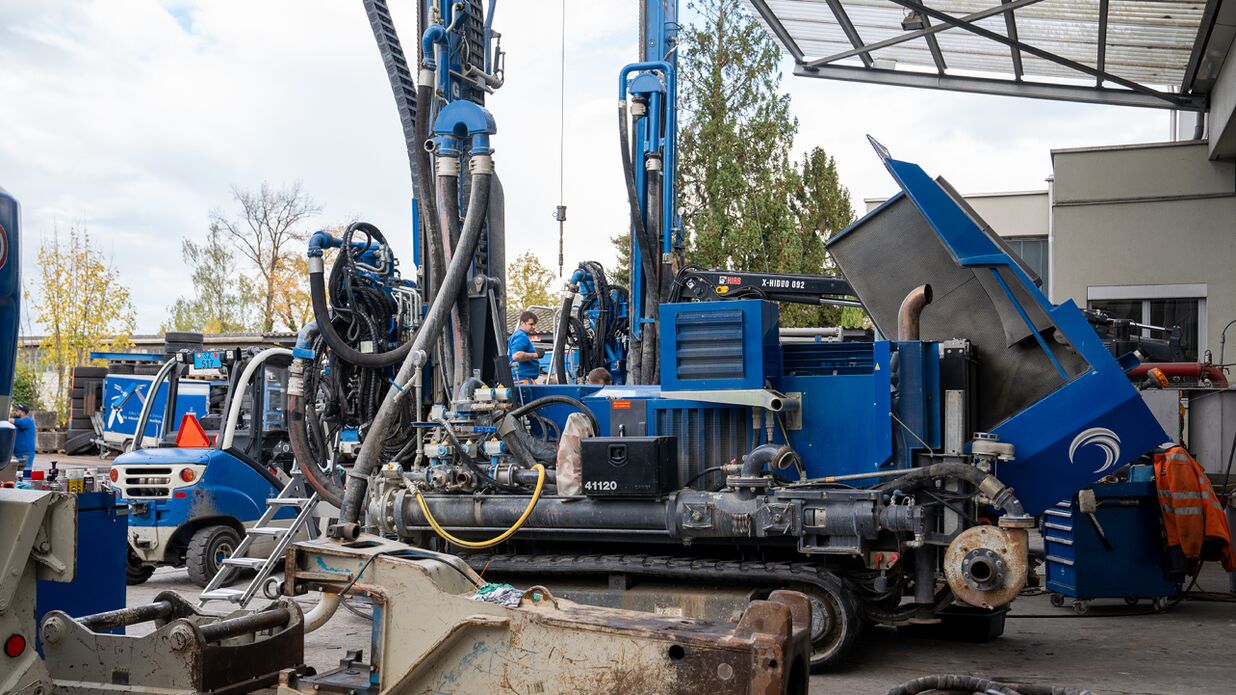 KIBAG Baumaschinenmechaniker Maschine Lehrstelle