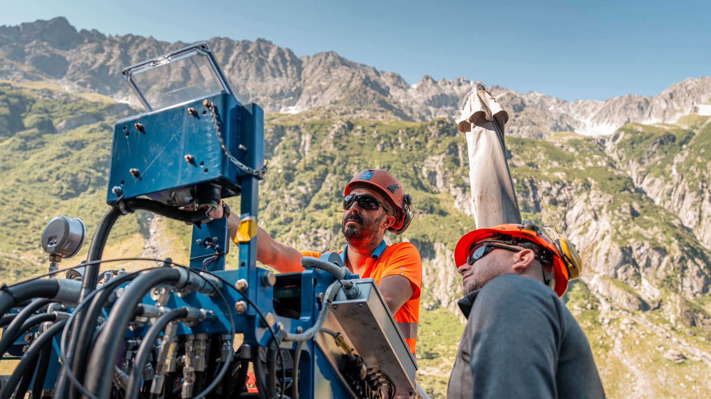 KIBAG Sondierbohrung trift slideshow blog 18