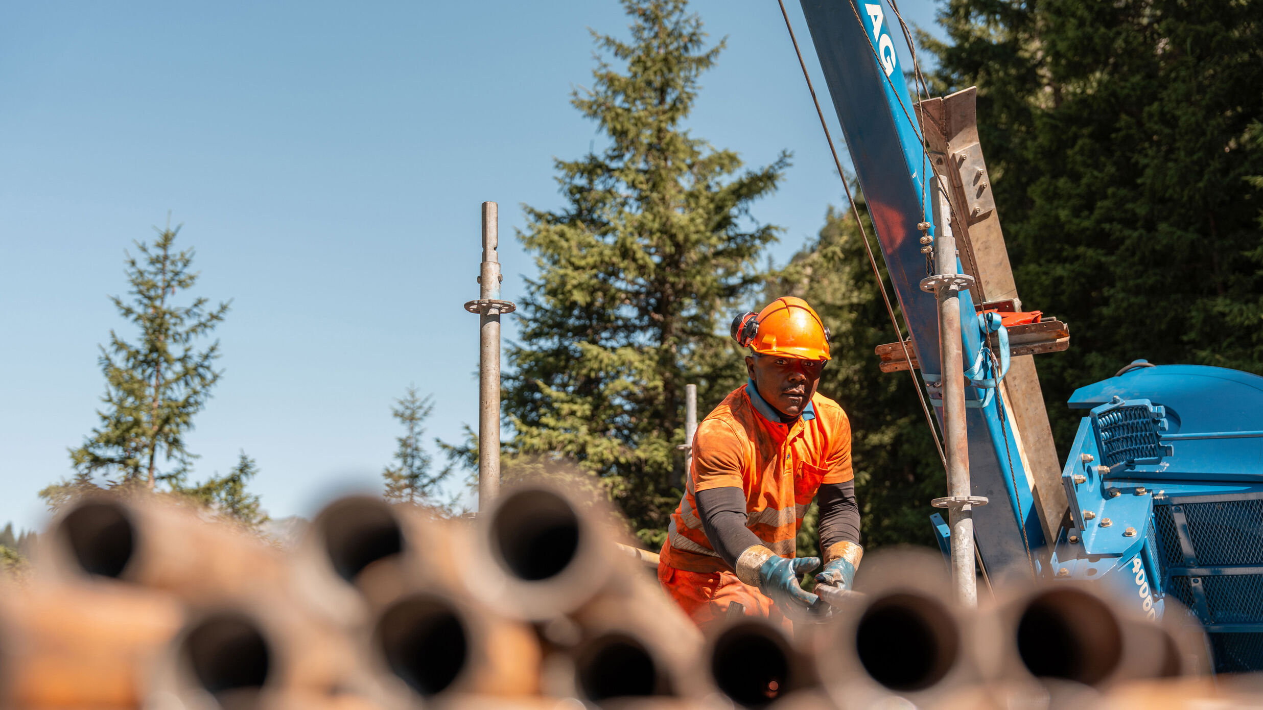 KIBAG Sondierbohrung trift slideshow blog 22