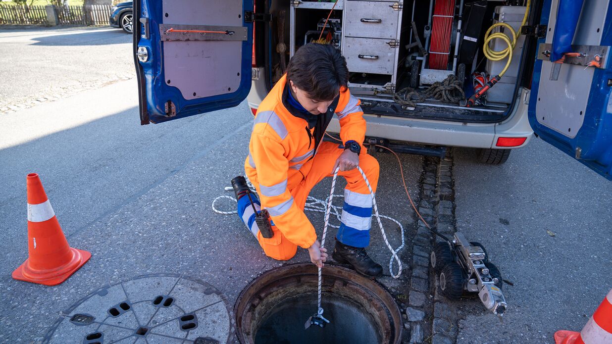 KIBAG Entwaesserungspraktiker Schacht Lehrstelle