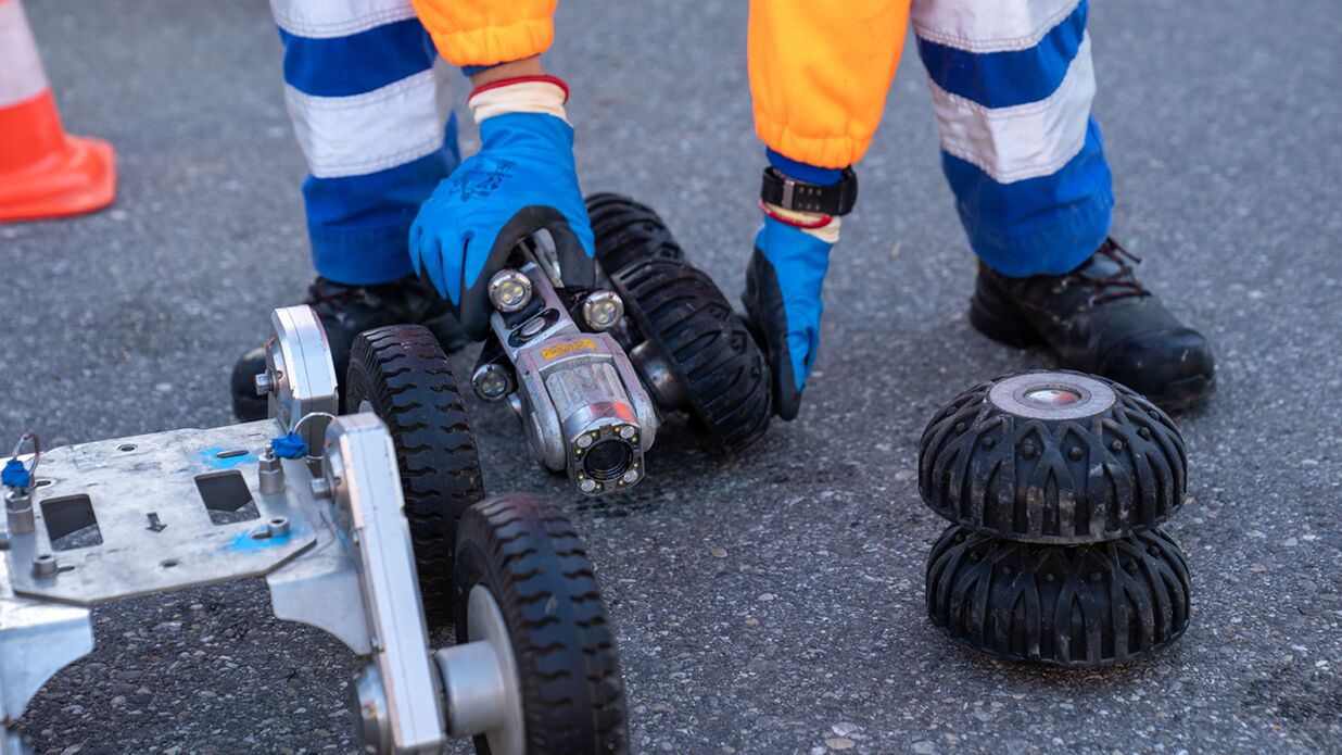 KIBAG Entwaesserungspraktiker Kanalroboter Lehrstelle