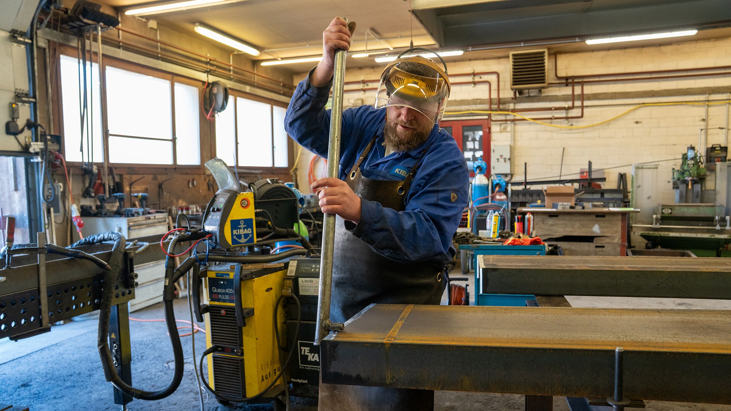 KIBAG stahl im tiefbau werkstatt