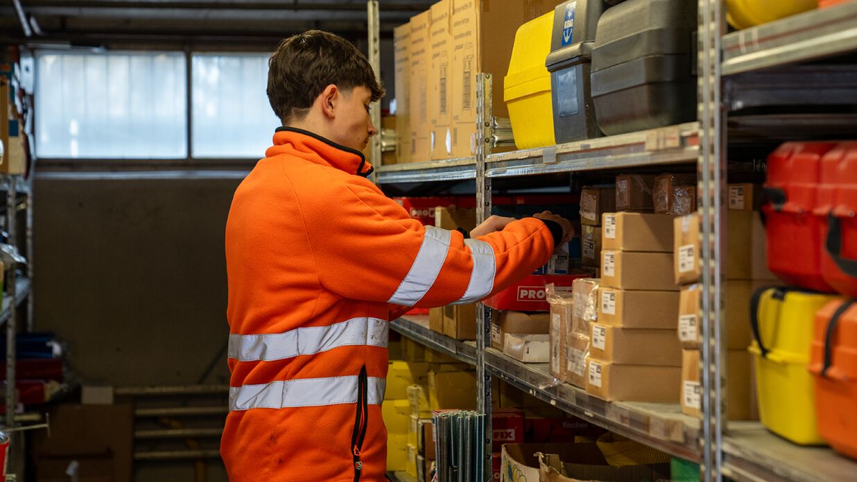 KIBAG Logistiker Lehrstelle