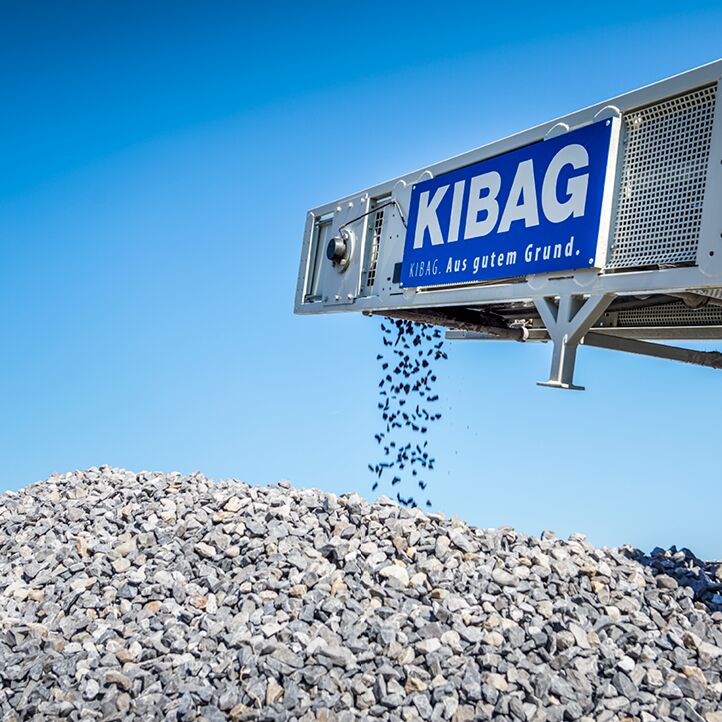 KIBAG Kieswaesche Organisation Kachel