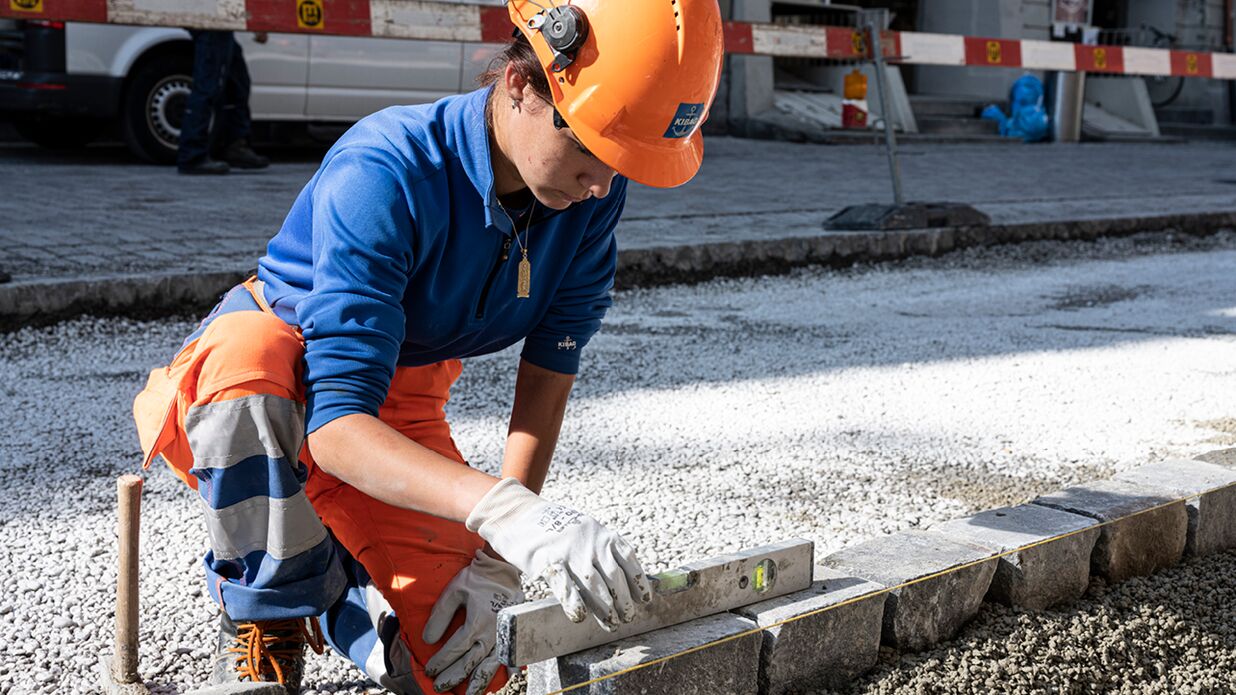 KIBAG Pflaesterer Lehrstelle