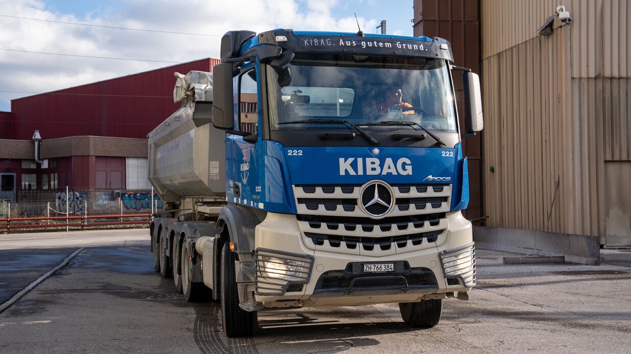 KIBAG Strassentransportfachmann LKW Lehrstelle