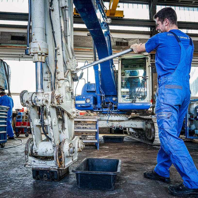 KIBAG Baumaschinenwerkstatt KIBAG Inhalt2
