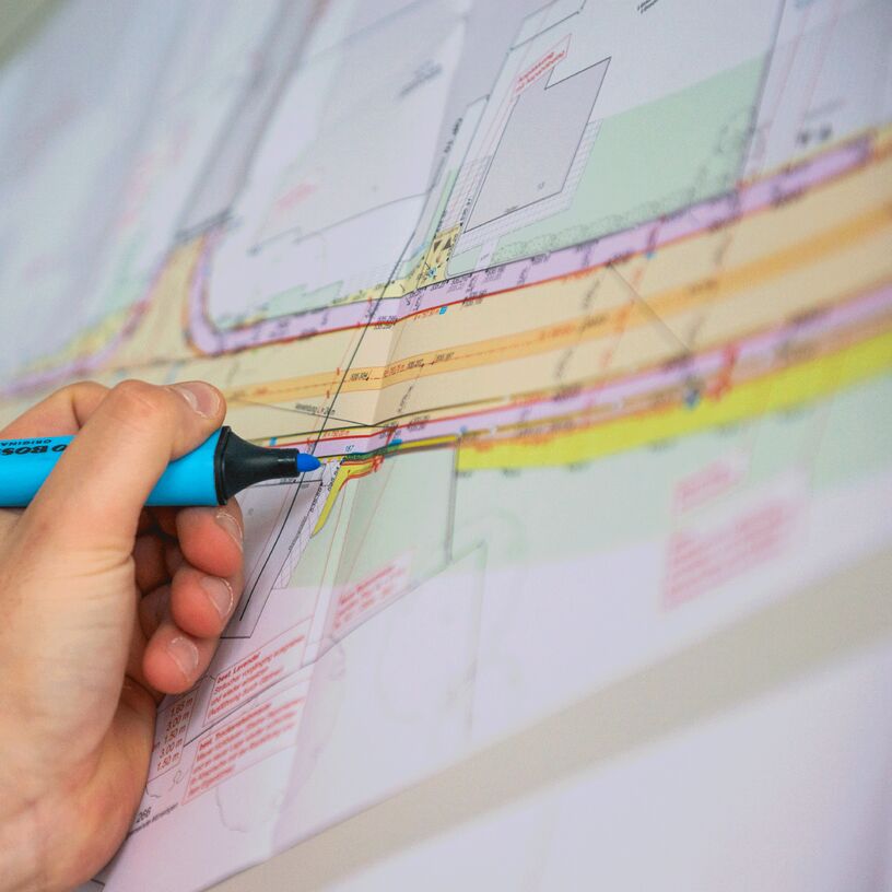 KIBAG Digitalisierung Karte Offertprozess