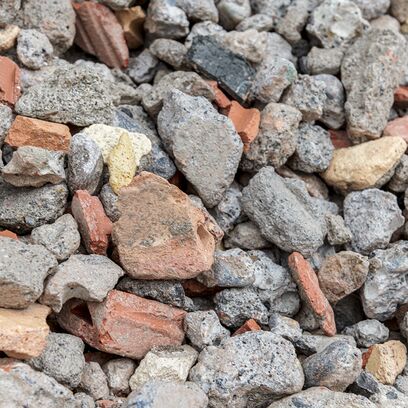 KIBAG rezykliertem Rueckbaumaterial Kreislaufwirtschaft