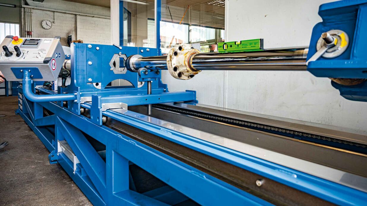 KIBAG Schlosserei und mechanische Werkstatt Hydraulikzylinder KIBAG Inhalt