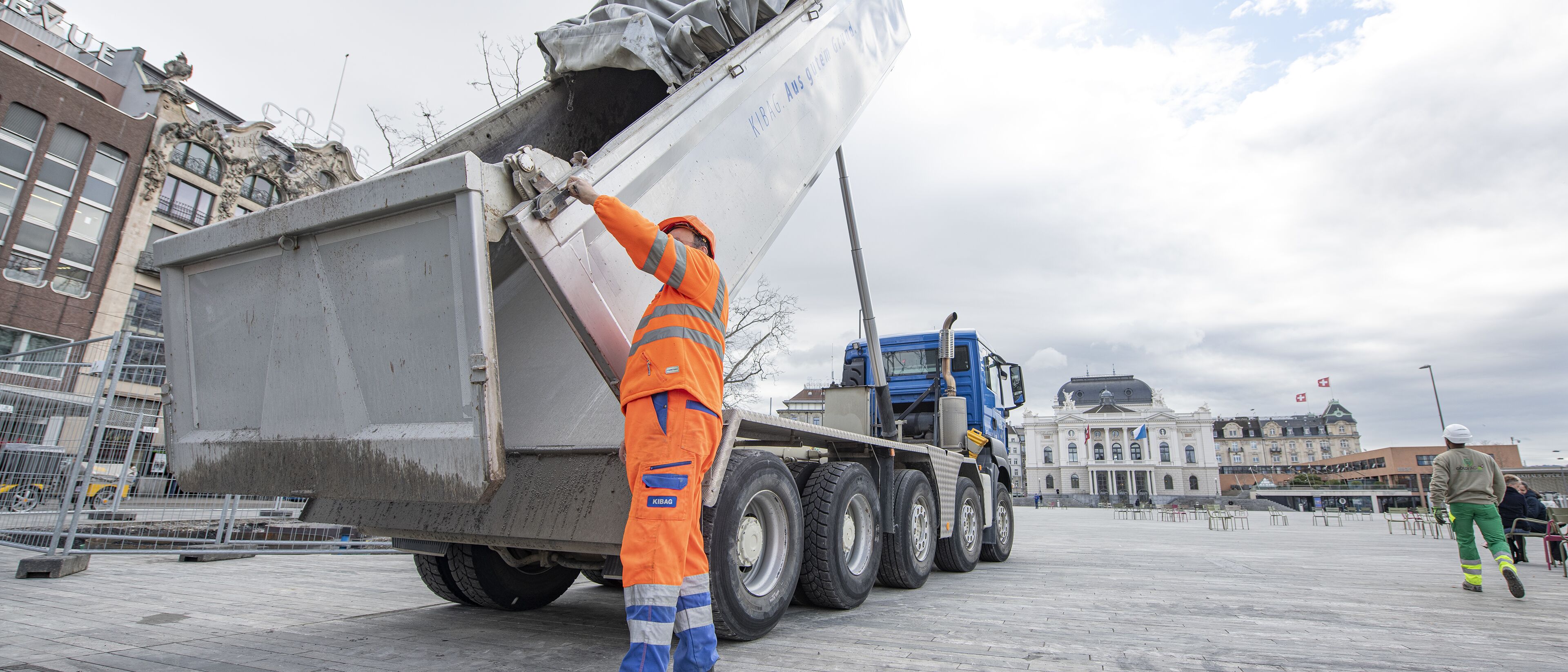 KIBAG LKW Zuerich Workspace