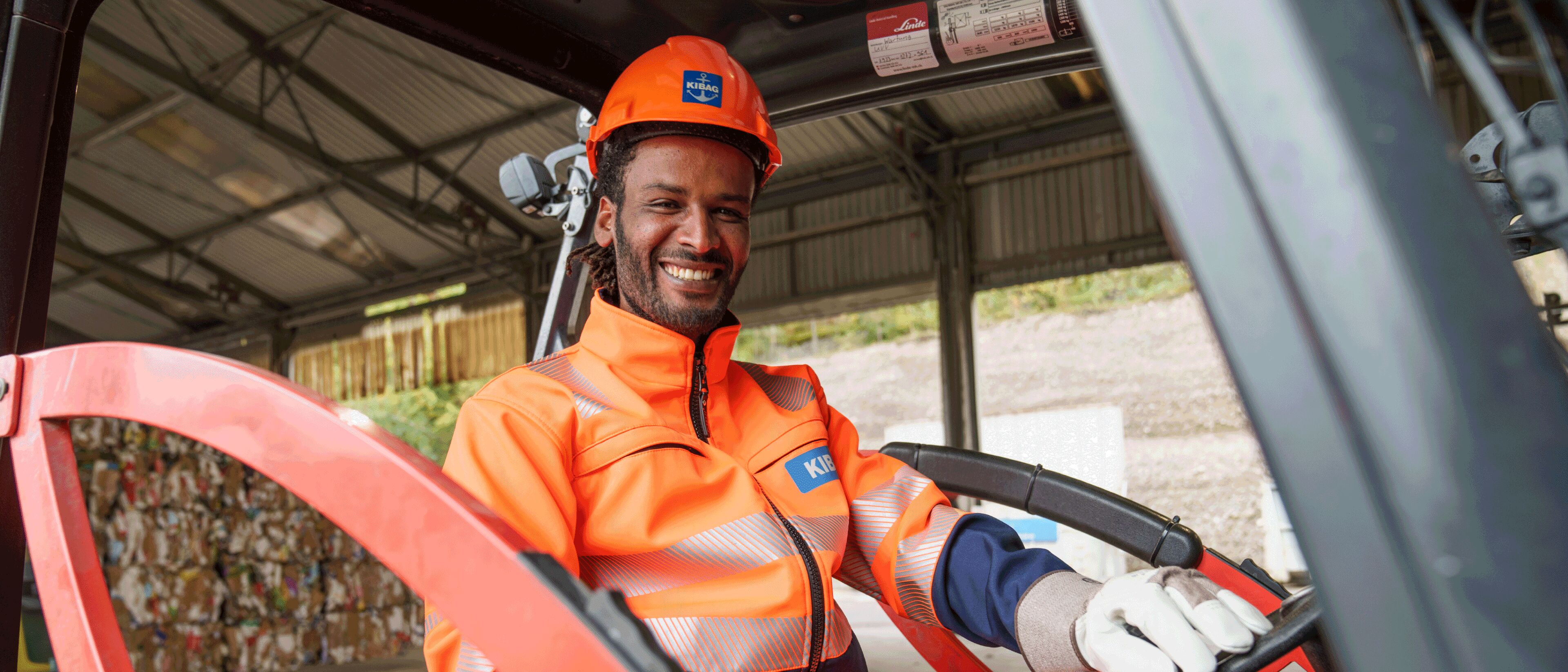 KIBAG Recyclist header Lehrstelle