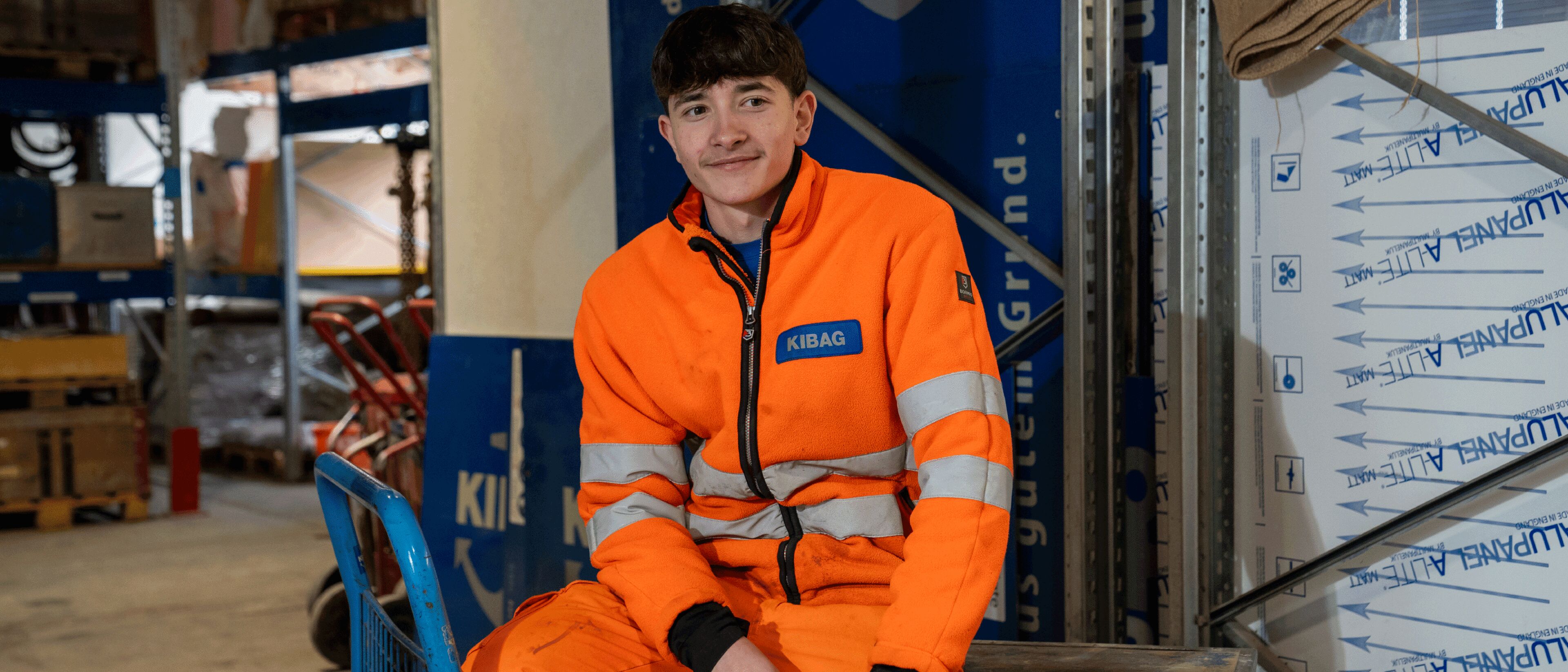 KIBAG Logistiker Header Lehrstelle